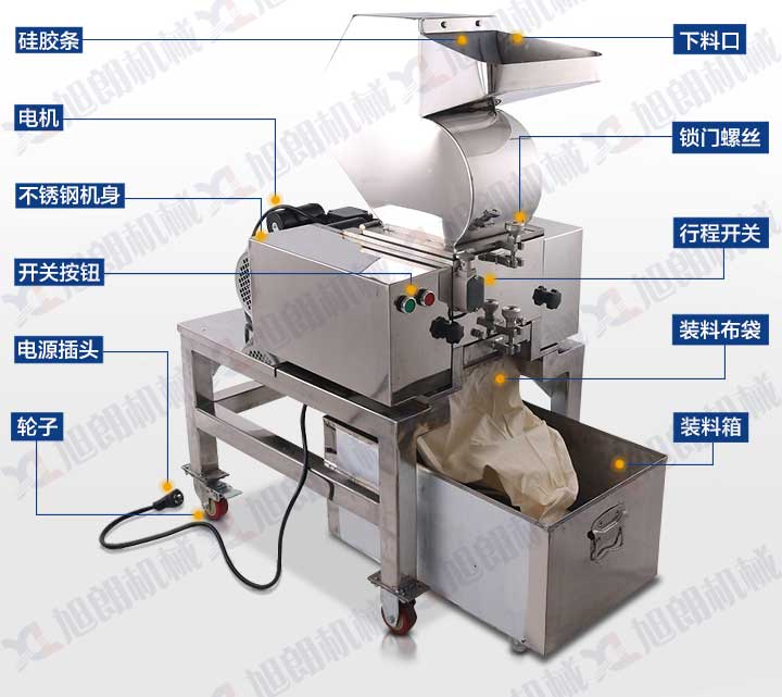 不銹鋼破碎機(jī)結(jié)構(gòu)